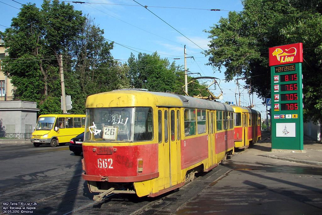 Tatra T3SU #662